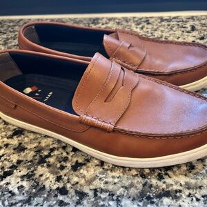 Brown Leather Loafers